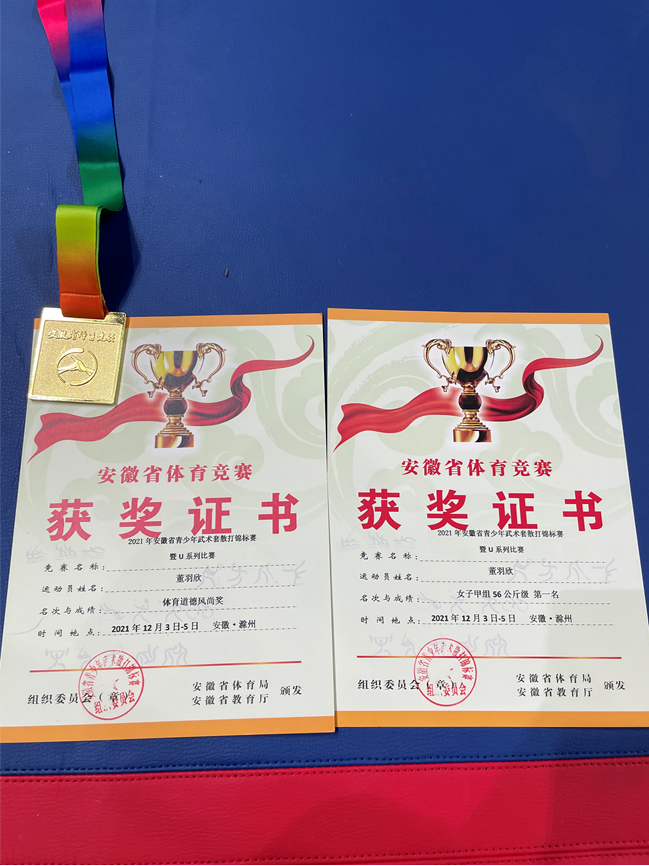 安徽省武术散打锦标赛 老子故里天下道源涡阳夺金