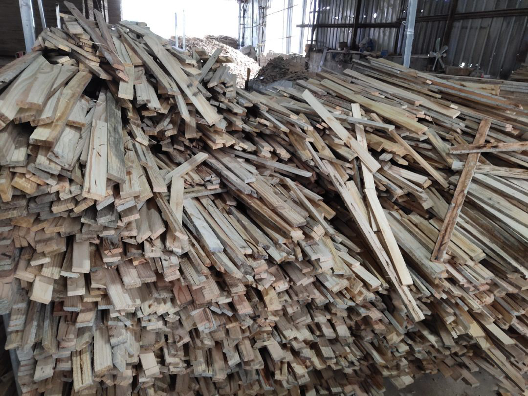 废旧木料做成的帝盾复合木方，不但节能环保，施工效率还可提升