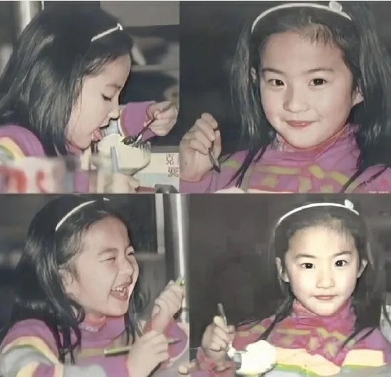 小刘亦菲，模样人见人爱