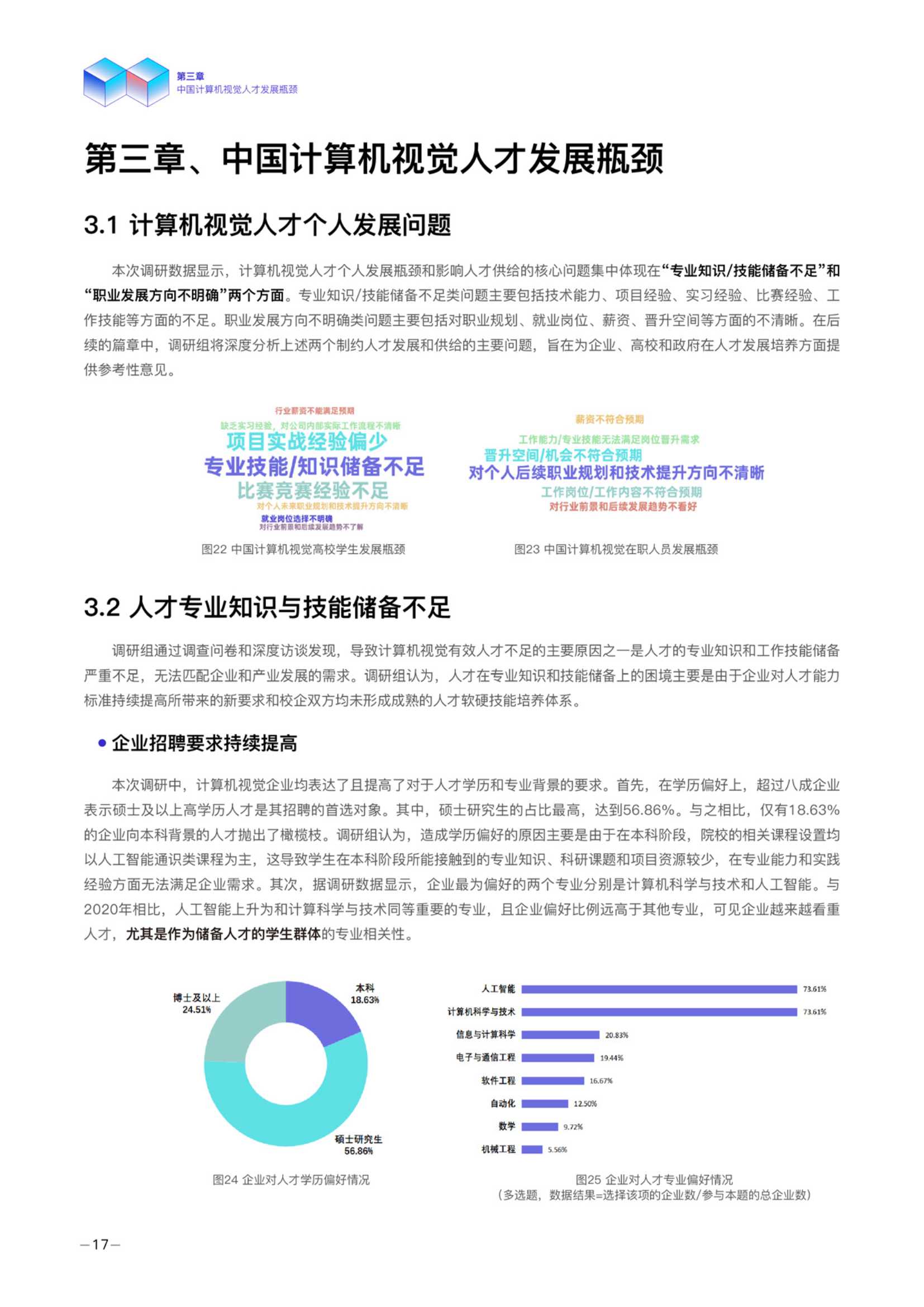 德勤：2021年度中国计算机视觉人才调研报告