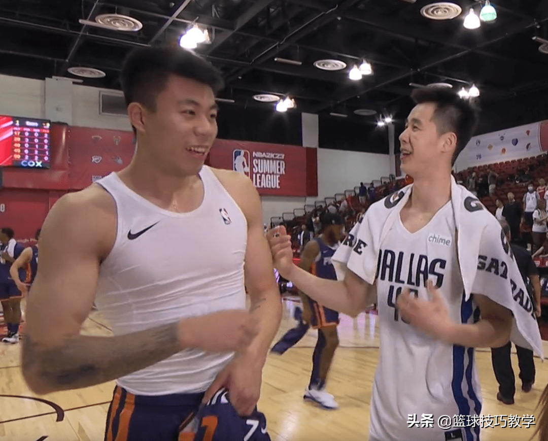 今天nba篮球比赛有哪些(NBA夏季联赛中国德比！张镇麟郭昊文各砍9分！张镇麟真想扣篮呀)