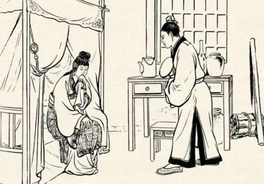 故事:两对穷苦夫妻,一个靠斧子背回金子,一个因棍子没了性命