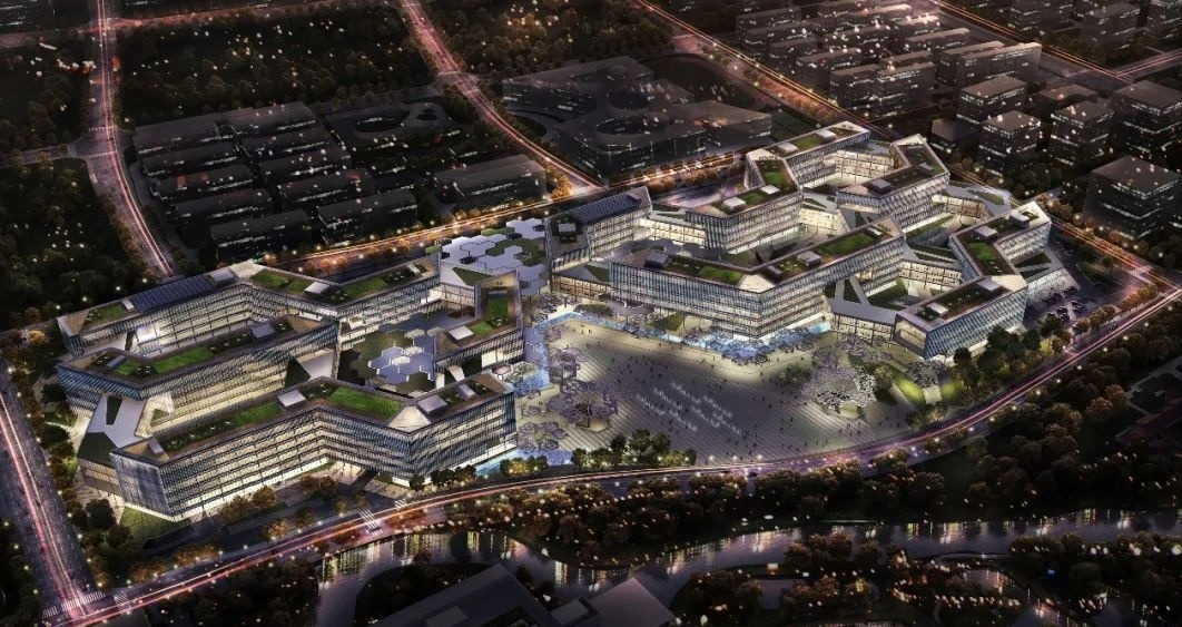 阿里巴巴的办公大楼——汉穗以超高层引领高度,杭宁建筑体量大