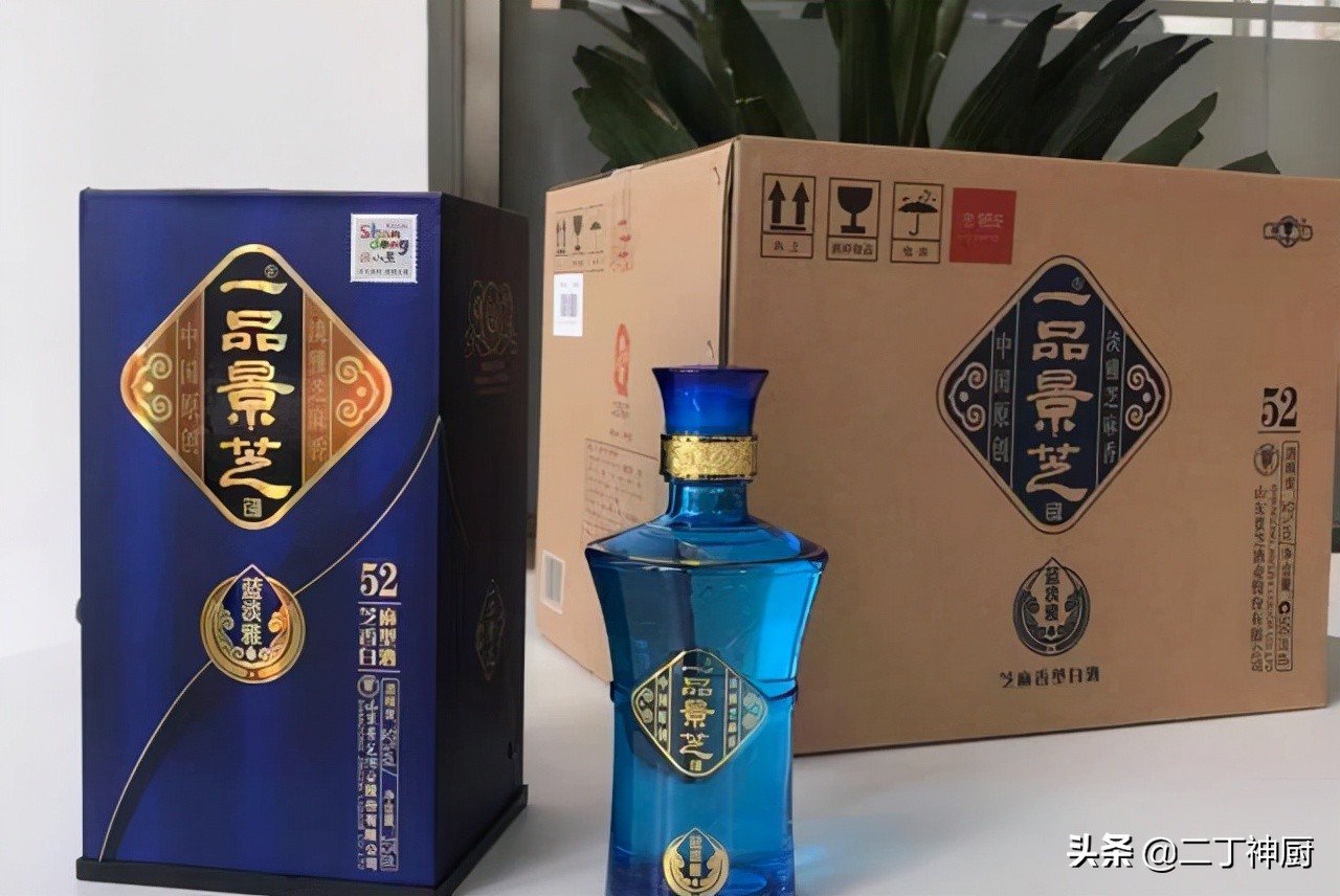 第三款:山东 一品景芝 蓝淡雅(芝香型)52