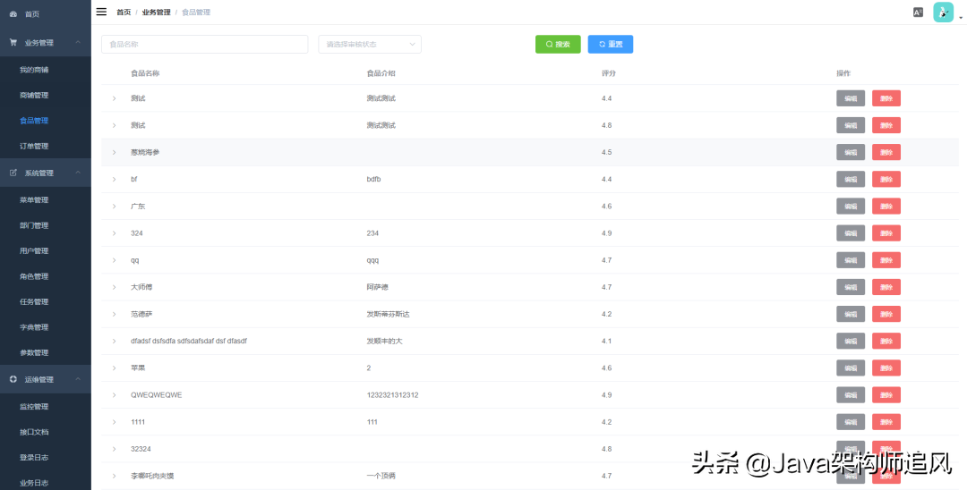 一款基于Spring Boot+Vue开发的仿美团外卖系统，雀食牛逼