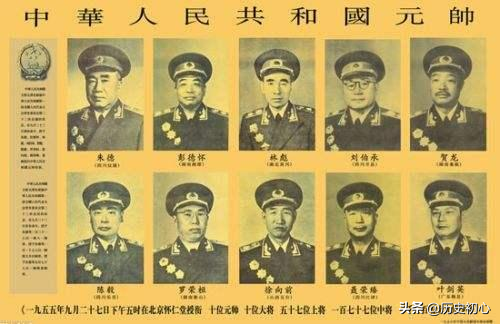 朱德位列十大元帅之首