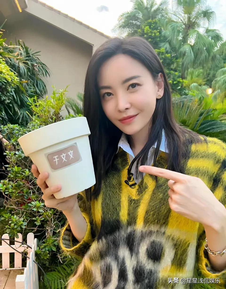 郑秀妍晒于文文视角下美照，看到蝴蝶好开心，被指责录节目玩手机