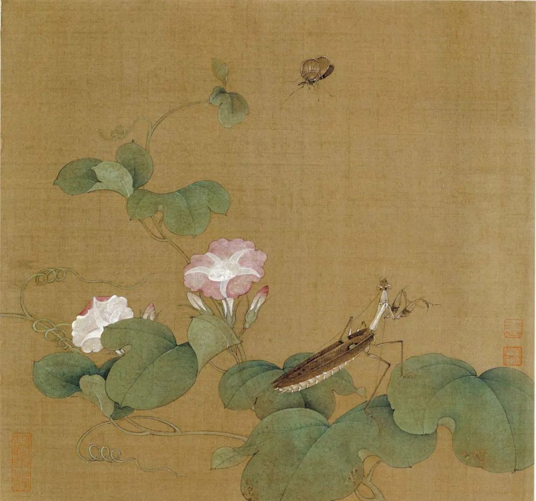 款款翩翩，不疑春深画中