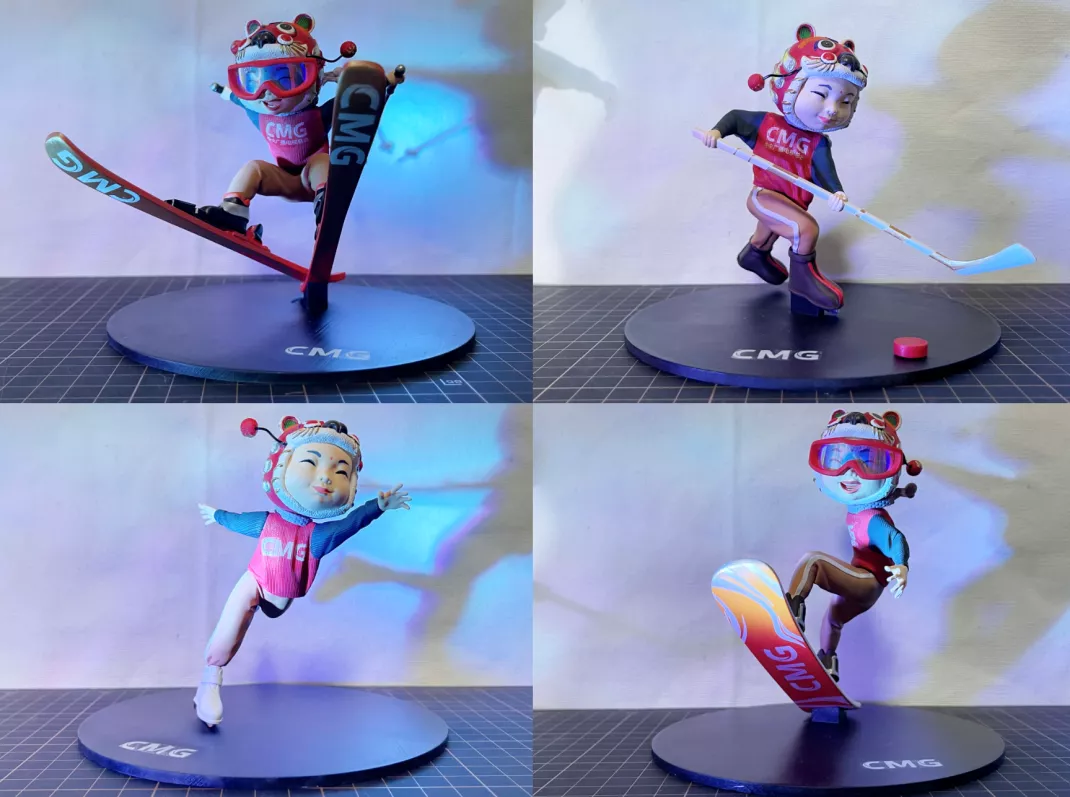 来了您呐！大工学子为央视制作超可爱手办