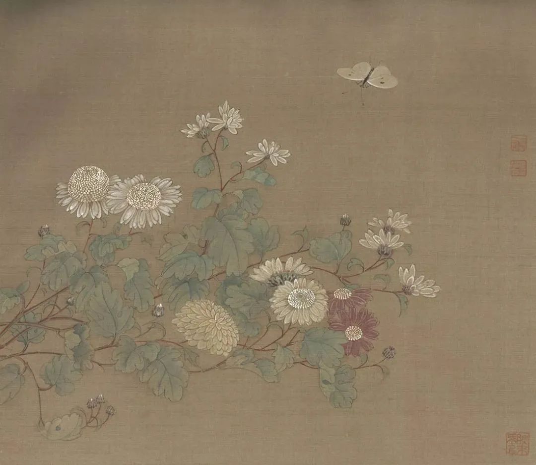 款款翩翩，不疑春深画中