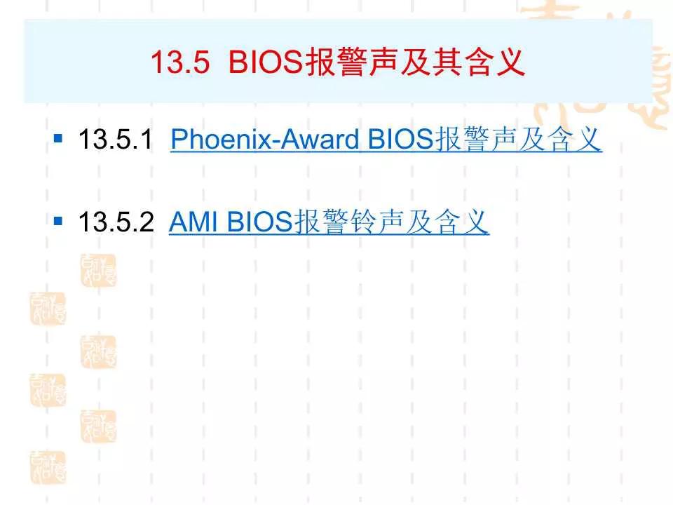 電腦BIOS設置詳解