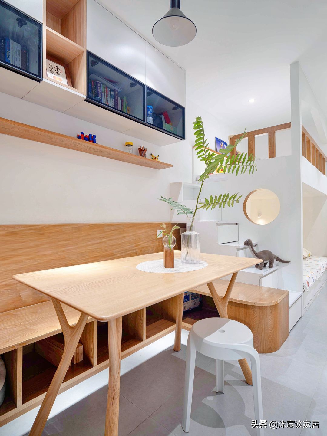 武汉蜗居：40m²挤进一家4口，把客厅去掉室内多间房，温馨又幸福