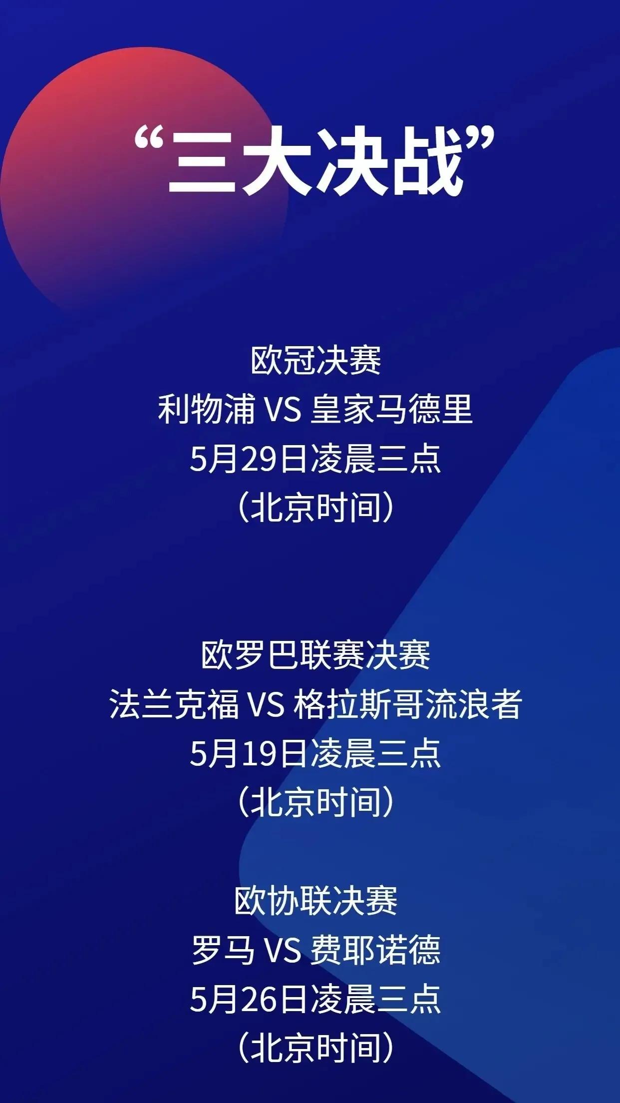 意甲什么时候可以进欧冠(2022欧洲足球：欧战3大赛事决赛(欧冠、欧联杯、欧会杯)即将开启)