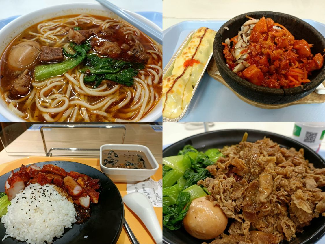6个国家的大学食堂盘点，美国热量高，韩国小菜多，再看看中国的