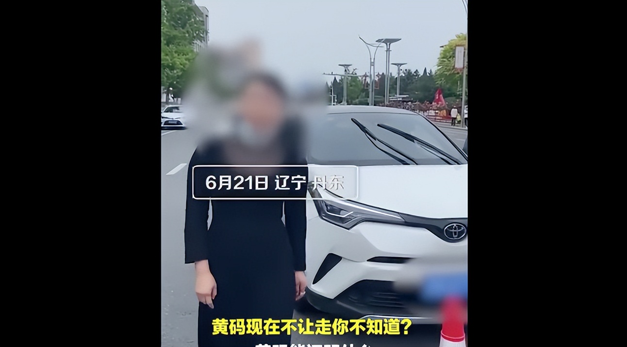 持黄码看病被拦袭警女子:会申诉（丹东公安回应）