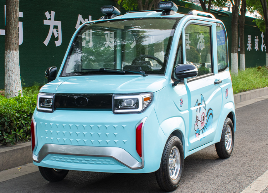 2款四轮电动篷车来了,续航180-300里,带空调,价格9000元起