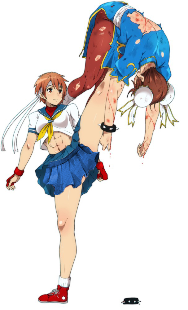 经典游戏《街霸》春日野樱的结局，元气少女最终还是成为了人妻