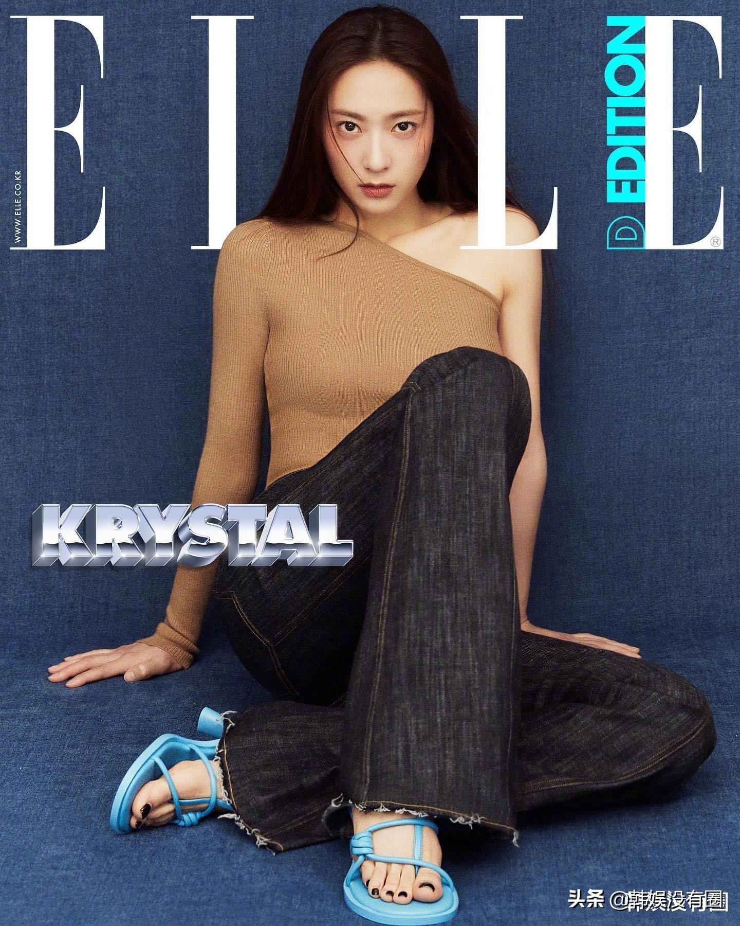 Krystal郑秀晶《ELLE》画报公开，粉丝：从没让我失望过