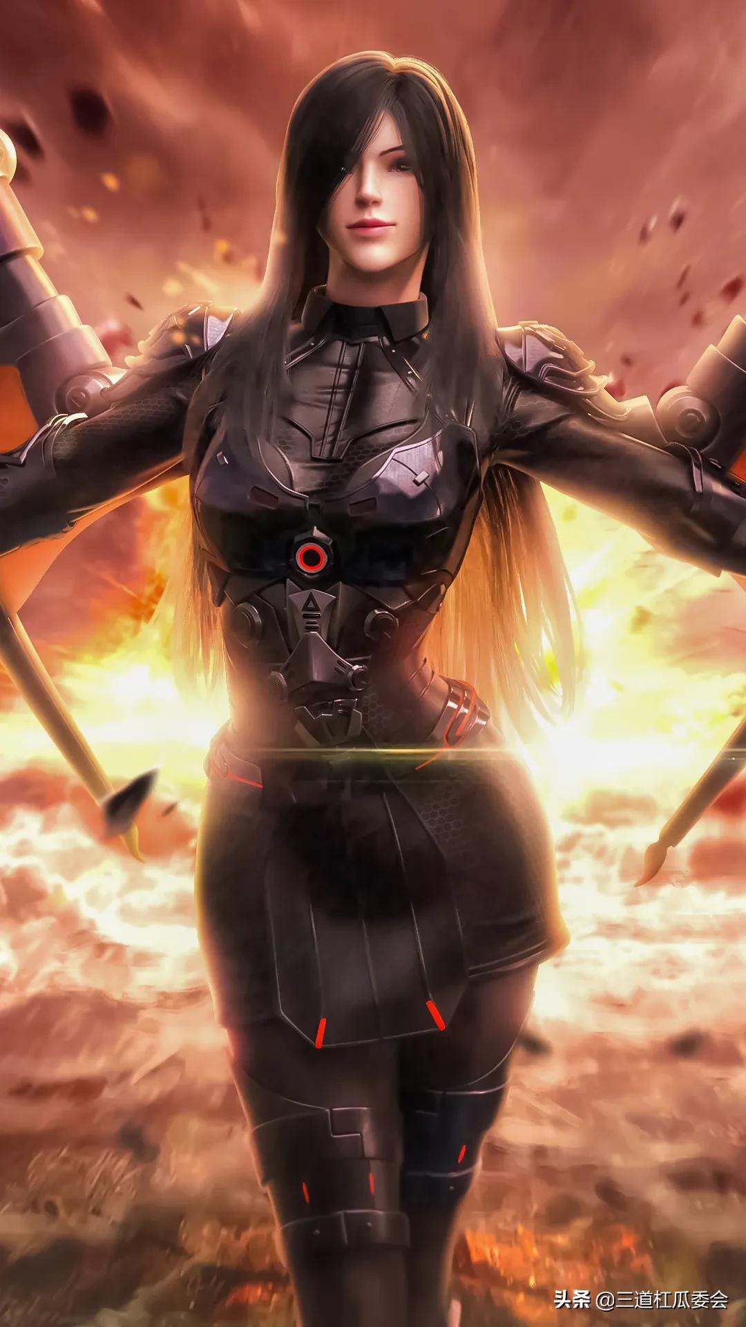 谁是动漫界的“废土女王”？盘点废土题材的十大女主