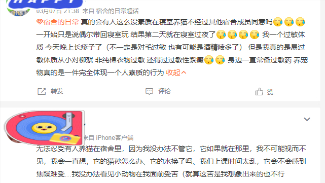 大学可以养猫吗（想对大学里养猫的同学说）