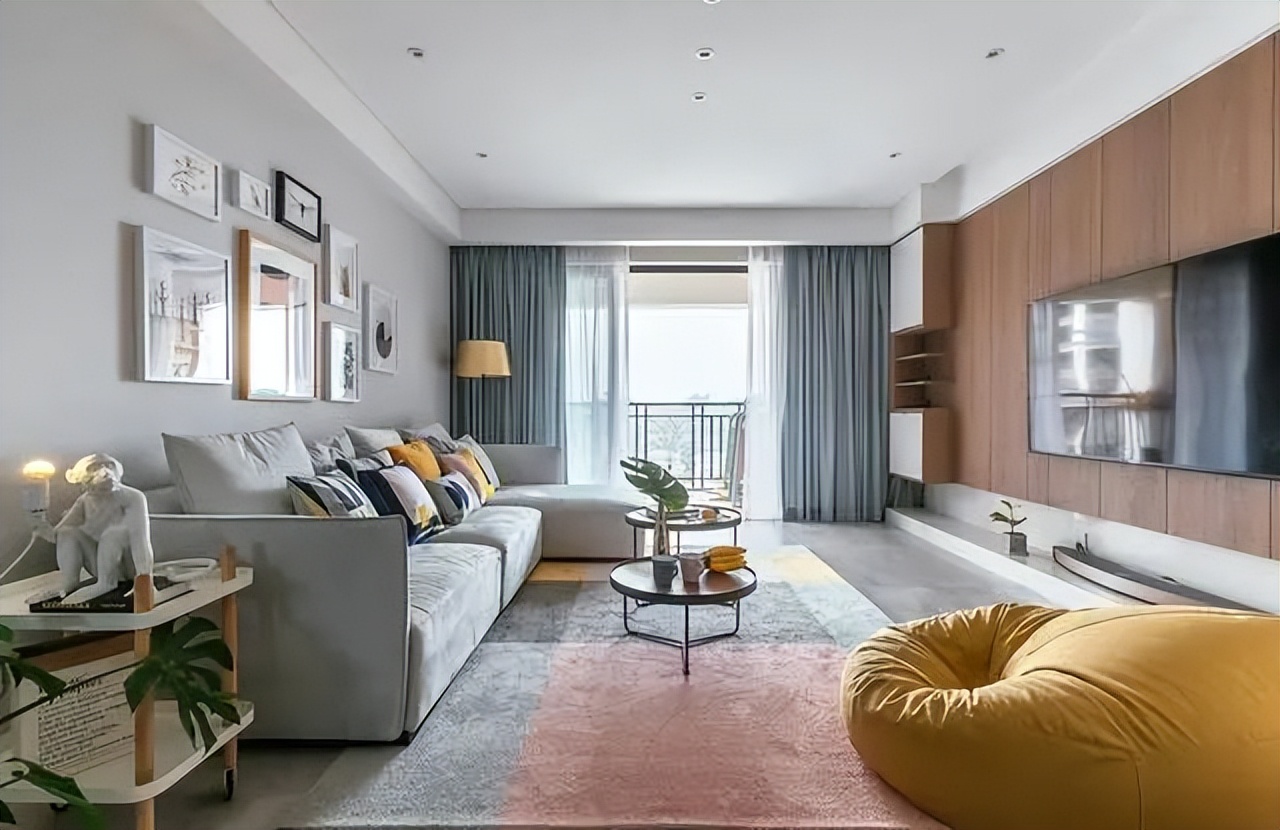 莫兰迪色系+极简风格，撑起全家高级范儿，一进门就被迷住