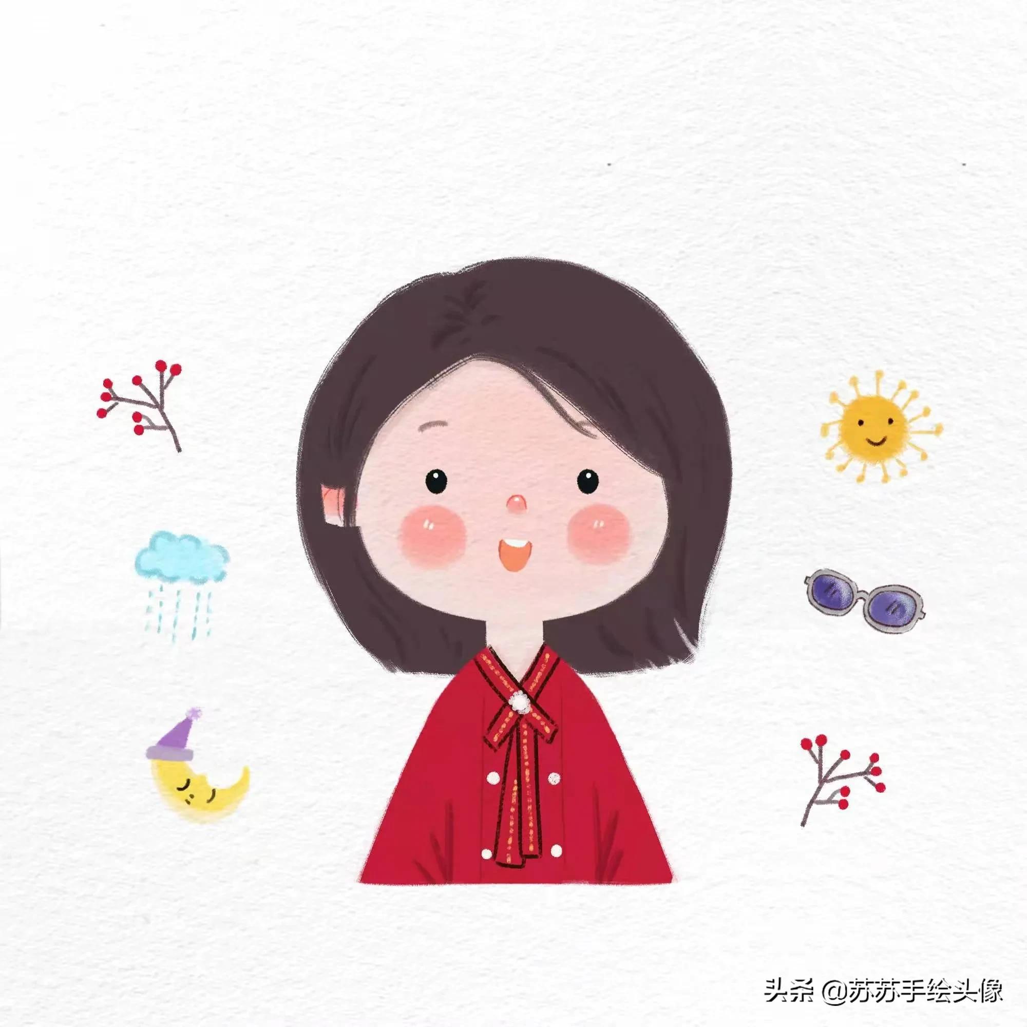 换个头像吧,卡通动漫女生头像,呆萌可爱 简单有趣