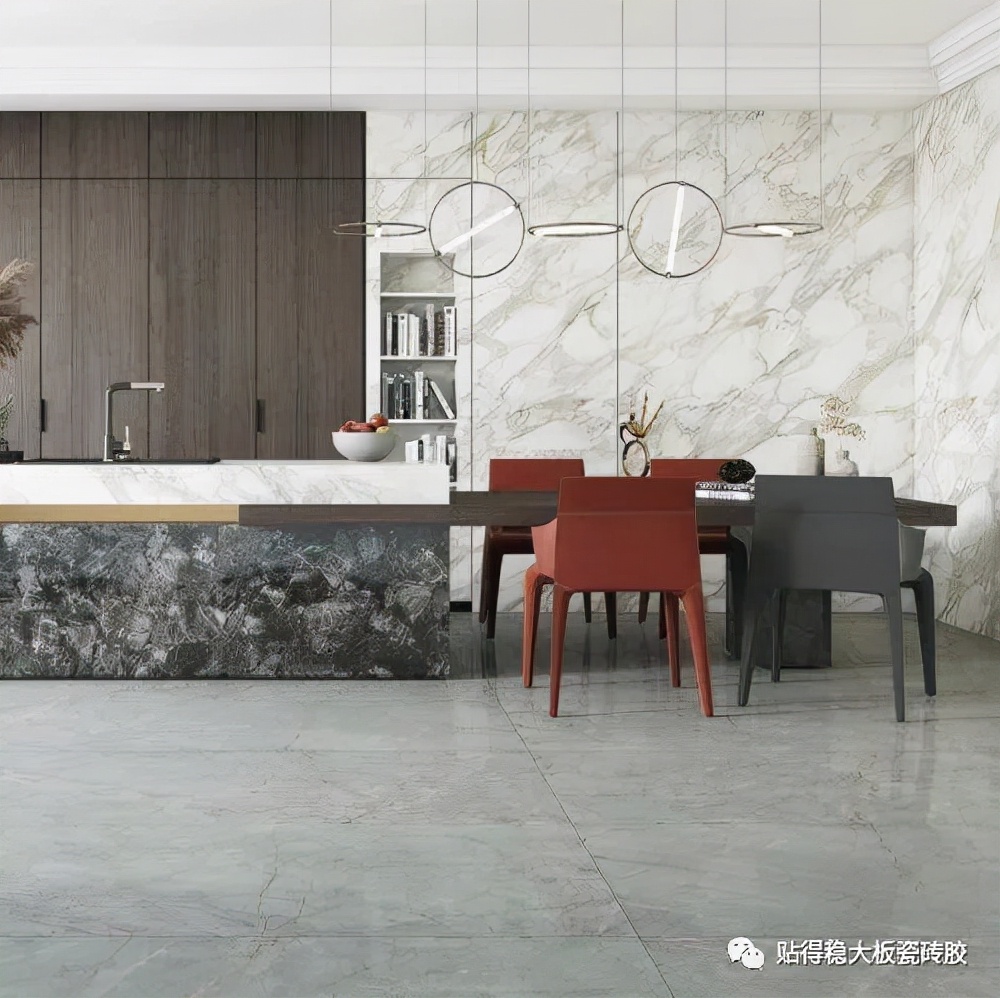 无限连纹岩板该怎么样铺贴？贴得稳给你过招