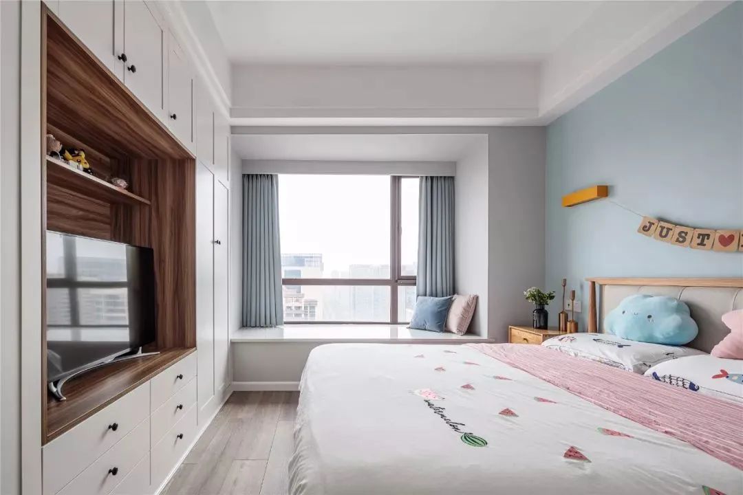 130㎡舒适北欧：简单随性，给予你自在的空间