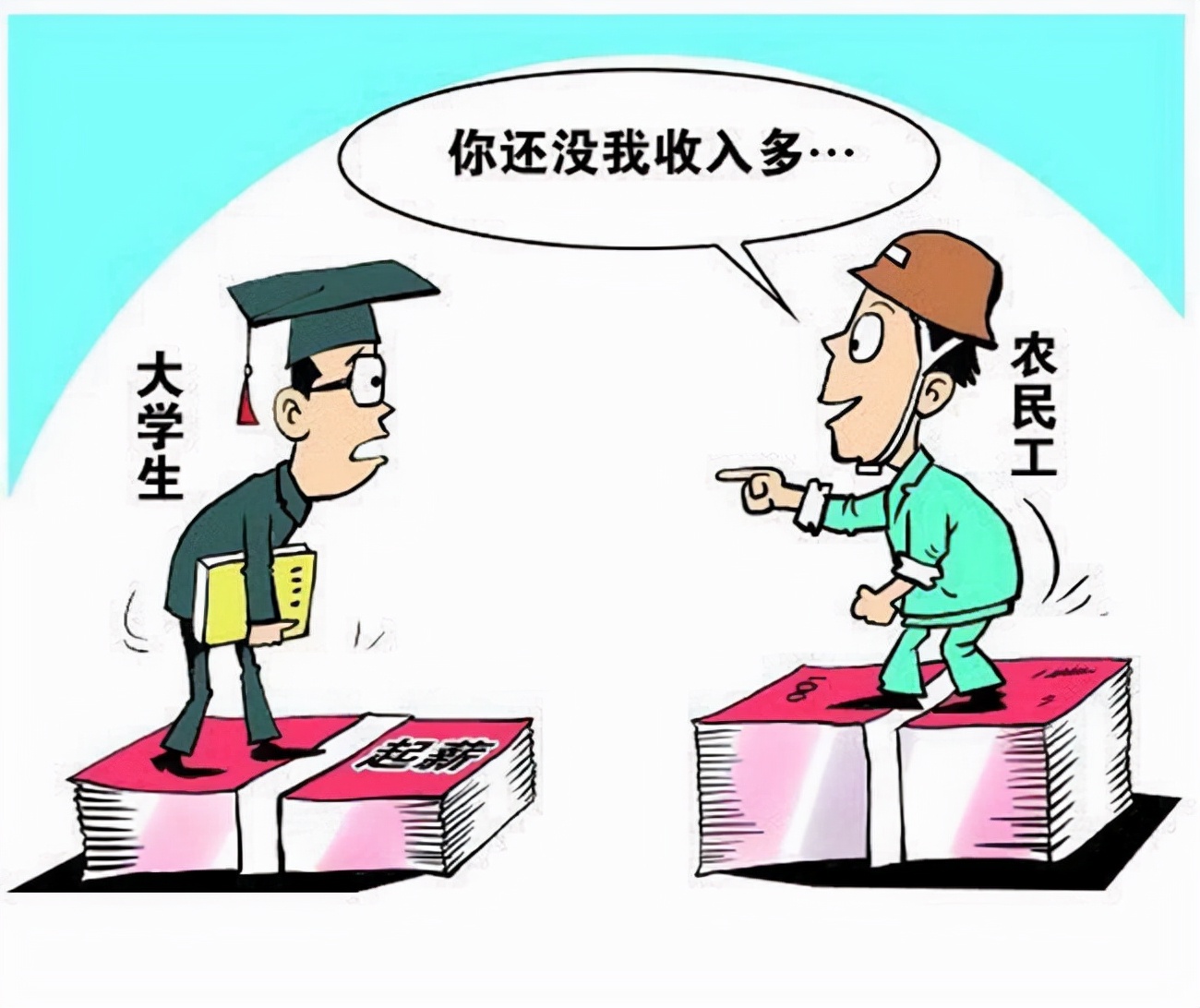 “上过大学”和“没上过大学”的区别，5张图对比清晰，很真实