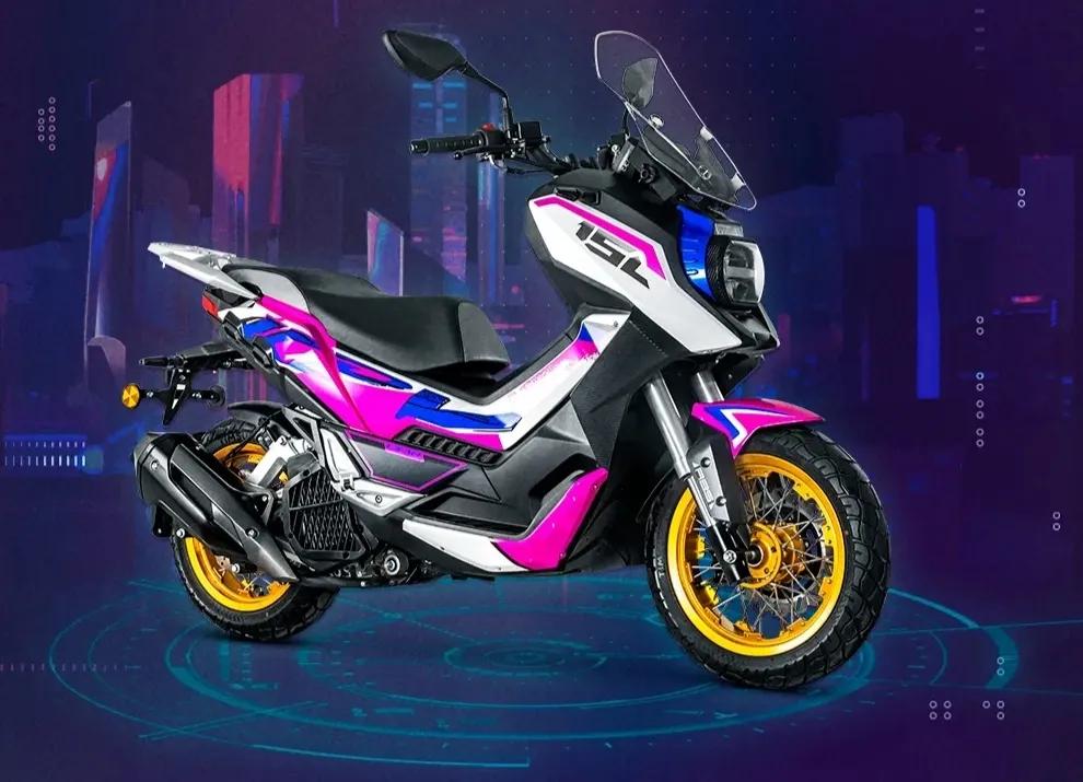 一代女皇代理价格表图片（六项升级的力帆KPV150女王版亮相）