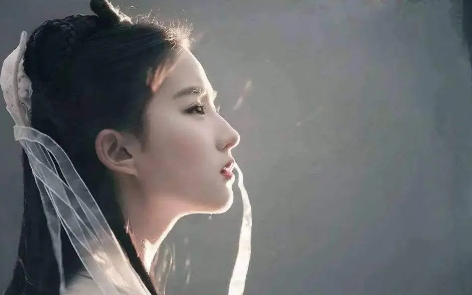 刘亦菲真的没有一点点长得不好看的，五官拆开看，每一个都很精致