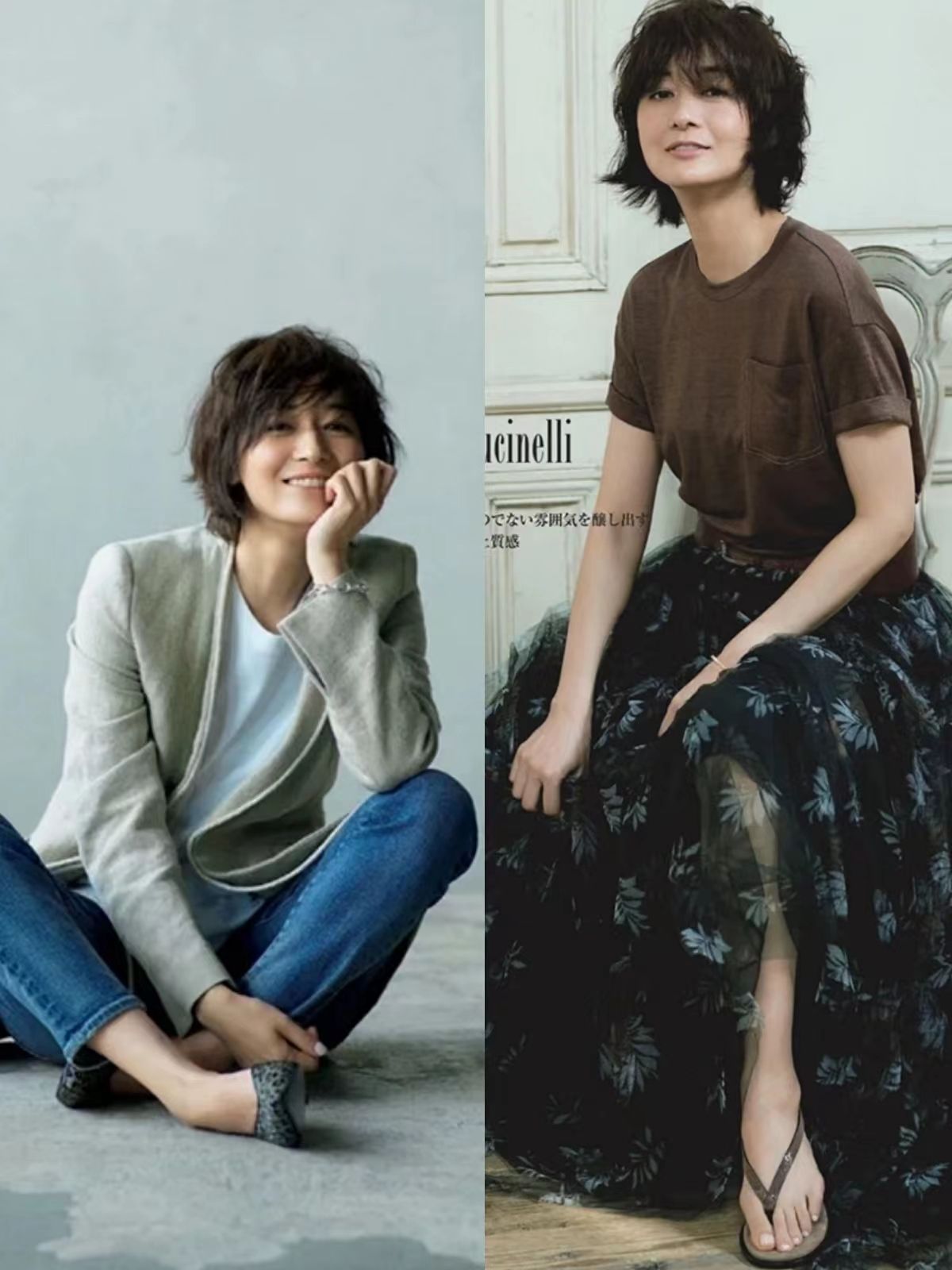 别让“大妈装”毁掉好气质，学这位50+优雅妈妈，简约自然又大方