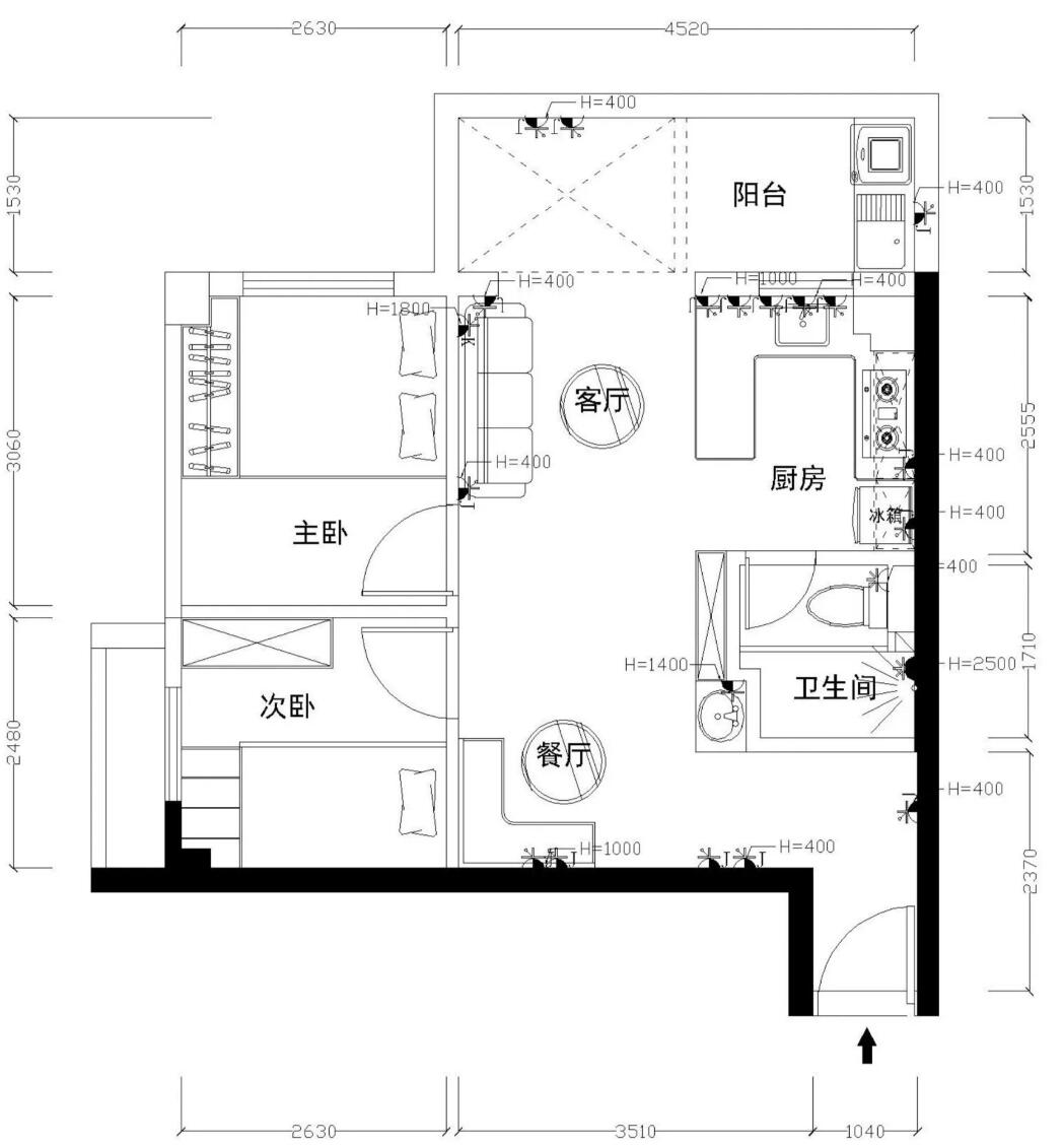 同样是60㎡，为什么别人家就越住越大？全屋没有丝毫的局促感