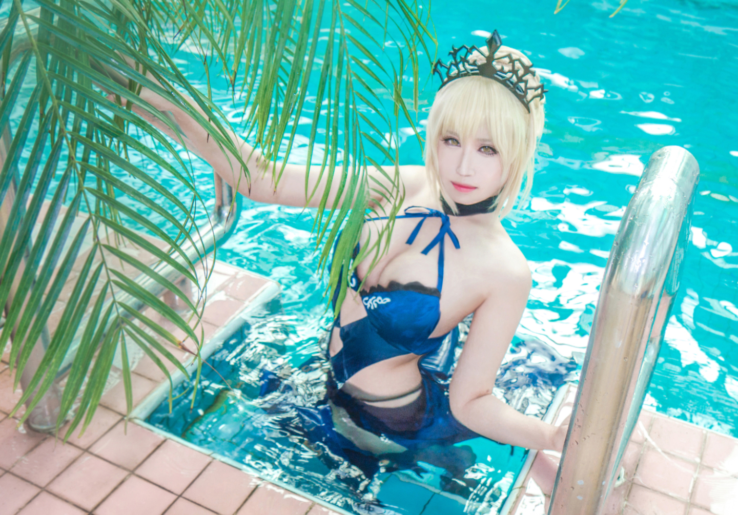 FateGrandOrder 黑saber cosplay