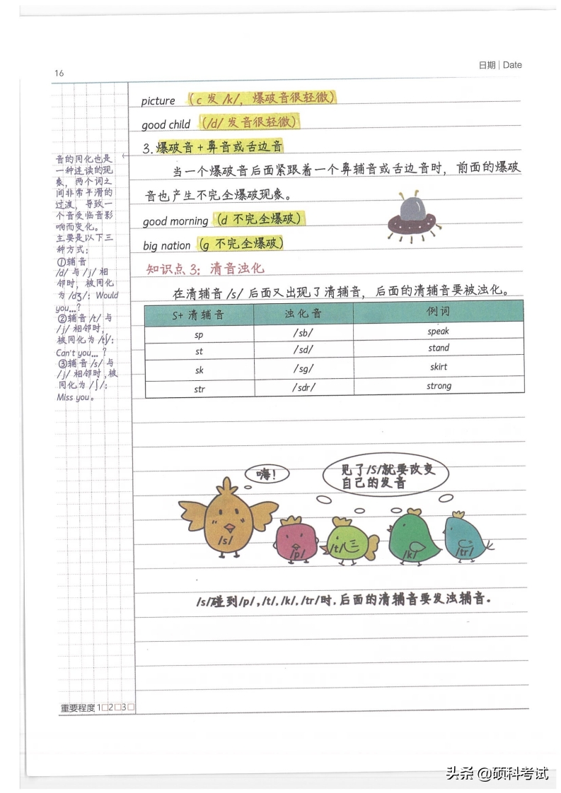 小升初英语：小学状元学霸笔记（pdf版，共212页）替孩子收藏好