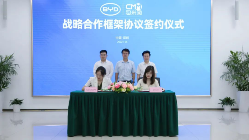 忽米网牵手比亚迪，全面赋能开启数字化建设“新征程”