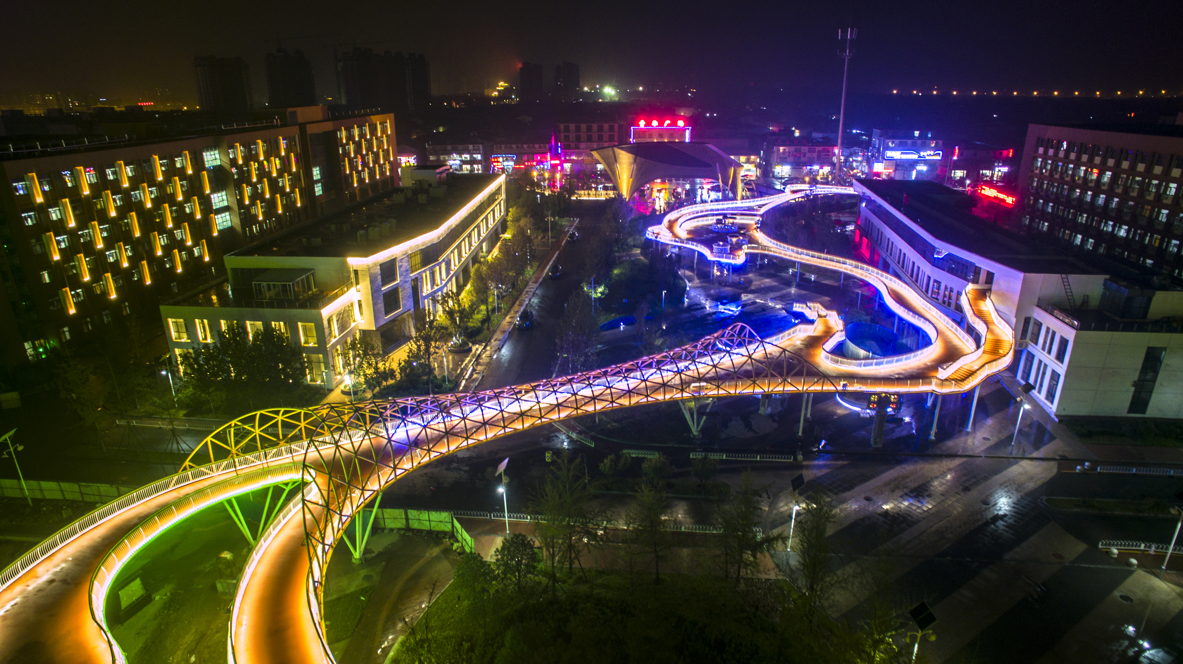 河北传媒学院 全景图片