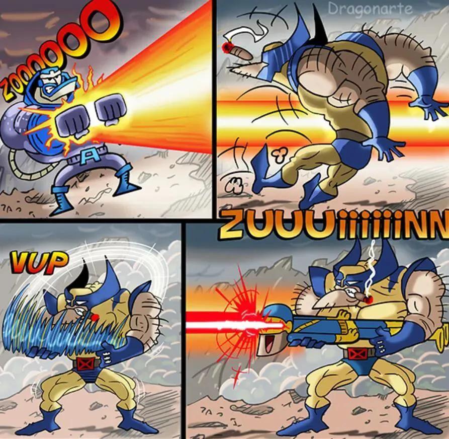 漫威DC搞笑漫画，蝙蝠侠和超人比赛射飞镖，闪电侠：你们礼貌吗？