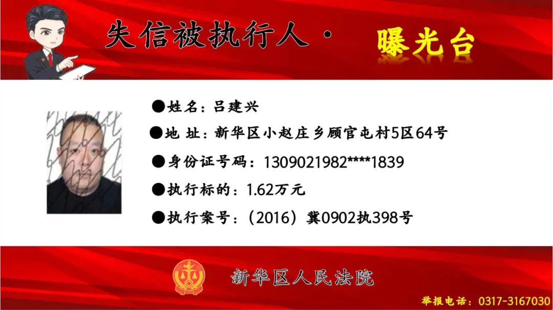 河北2市实名曝光17人