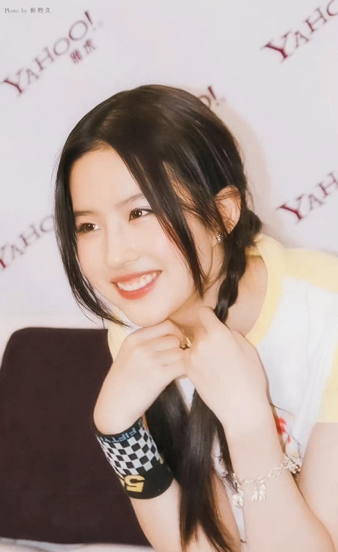 「刘亦菲旧图」少女时代的她，可爱双马尾，美得让人心悸