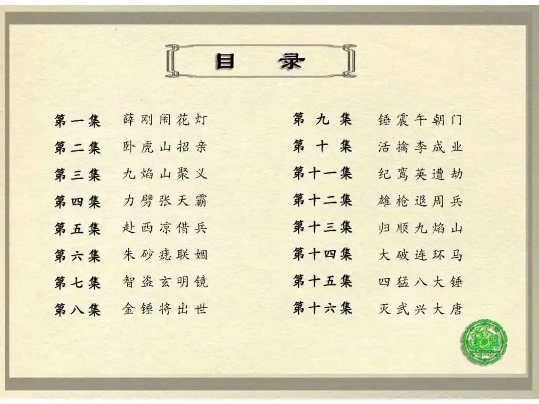 连环画《薛刚反唐》之三「九焰山聚义」