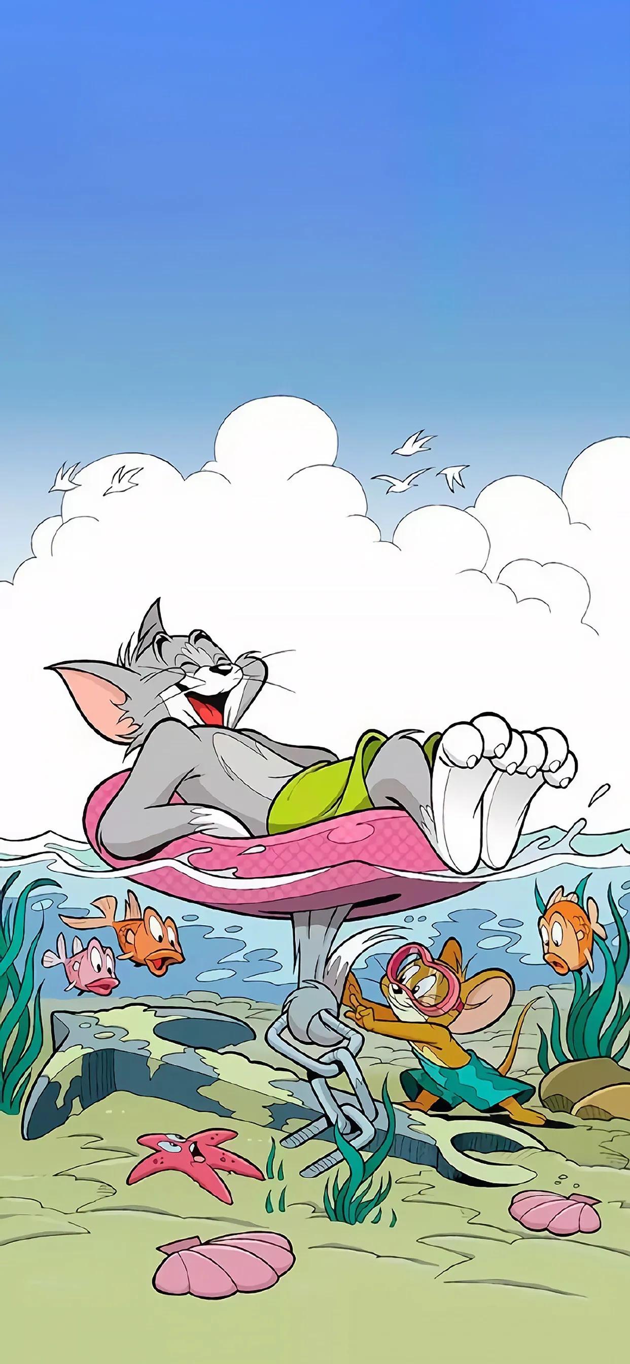 插画集‖TOM and JERRY猫和老鼠壁纸素材