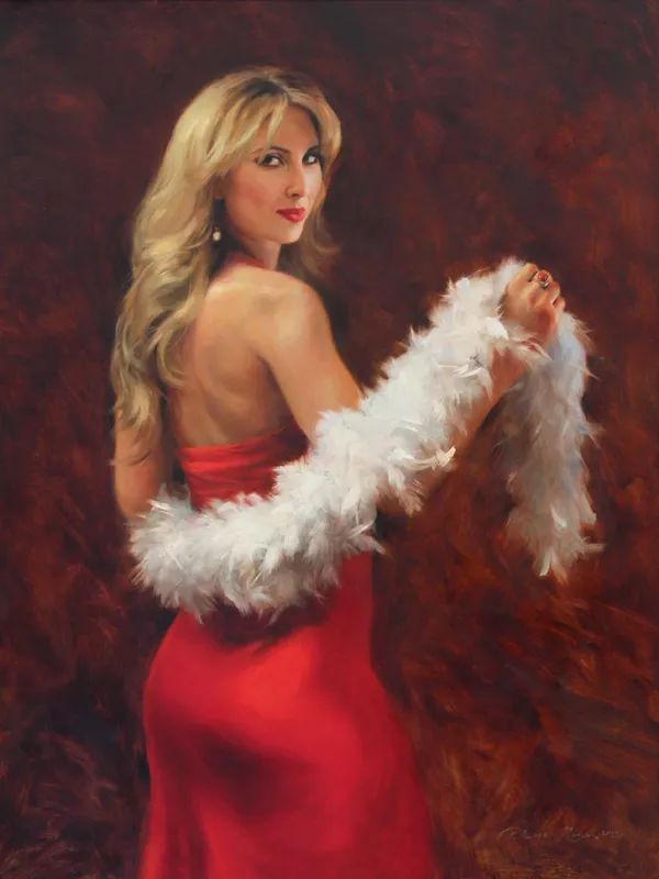 罗斯的油画，不去刻意丑化，也不多余美化