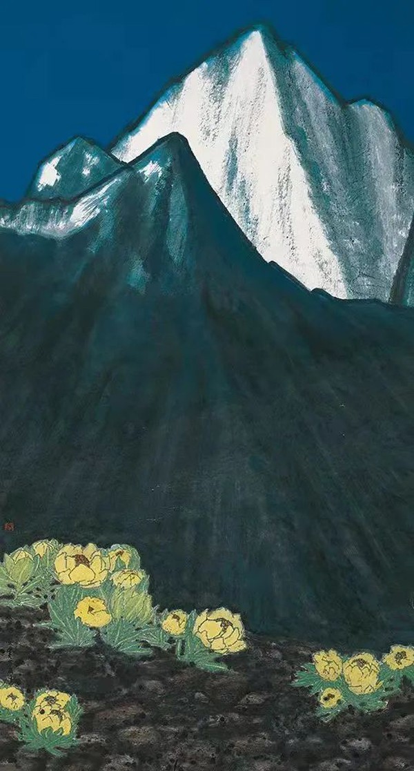 著名画家曾迎春的绘画艺术