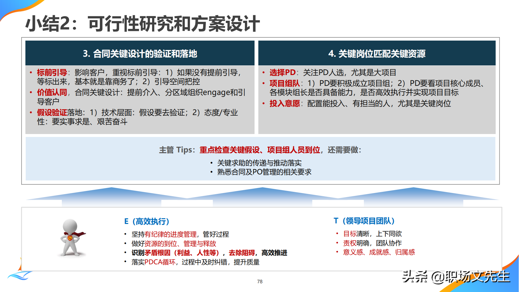 华为公司PMO组织建设运作经验，80页华为项目管理金种子高级培训