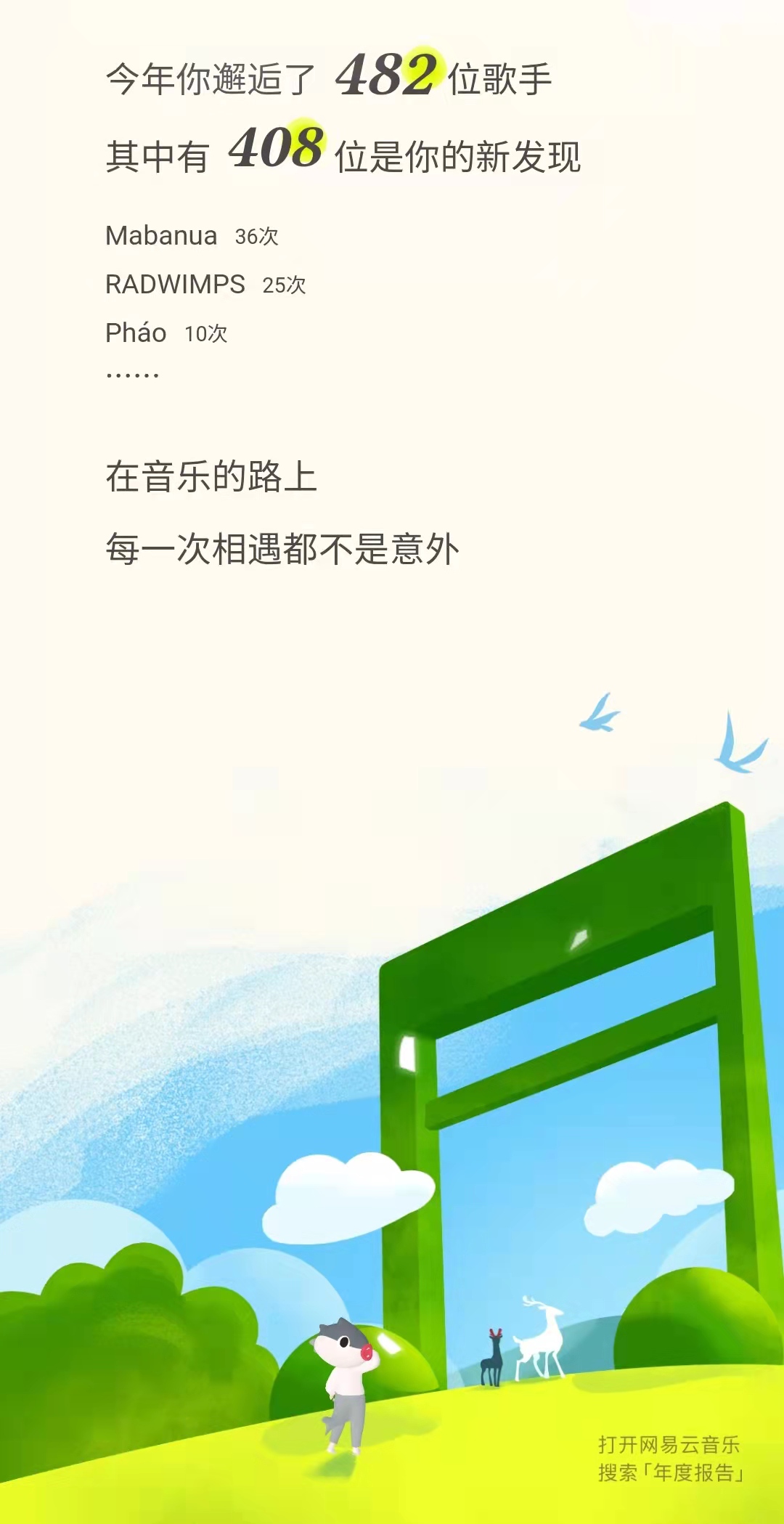 网易云、QQ音乐听歌报告来了，快看看你有多离谱
