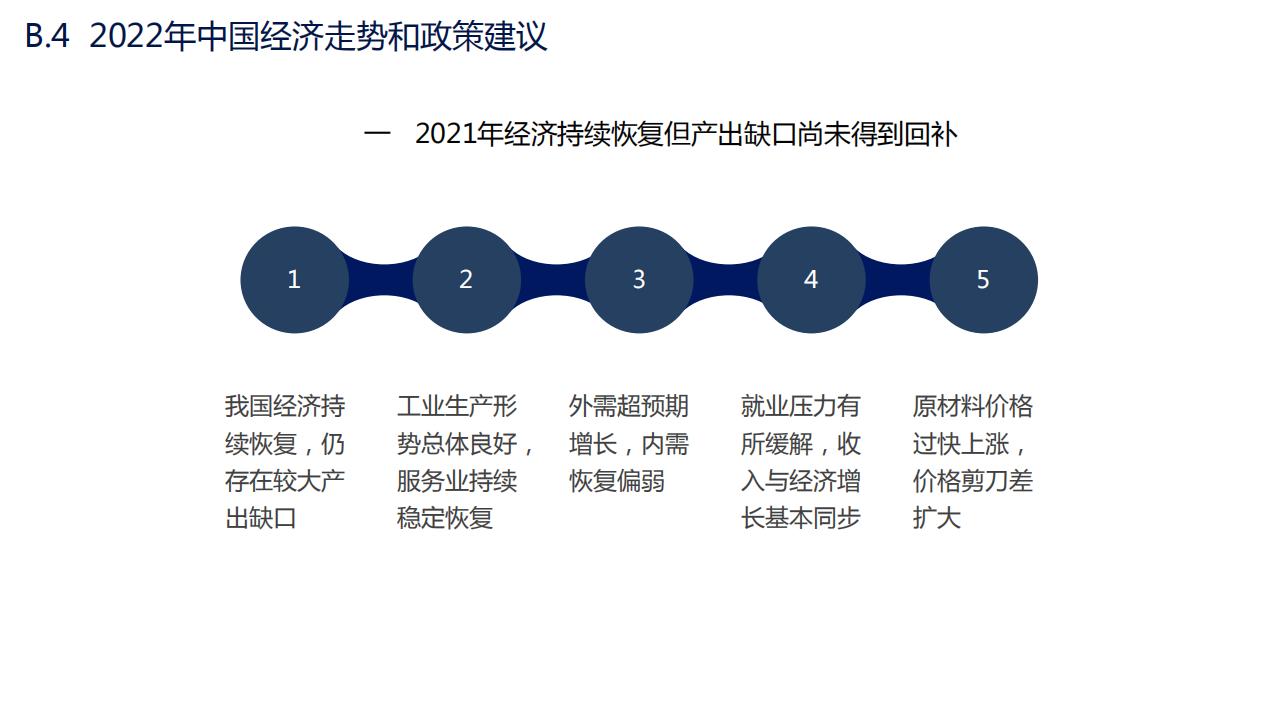 图解经济蓝皮书：2022年中国经济形势分析与预测，156页完整版