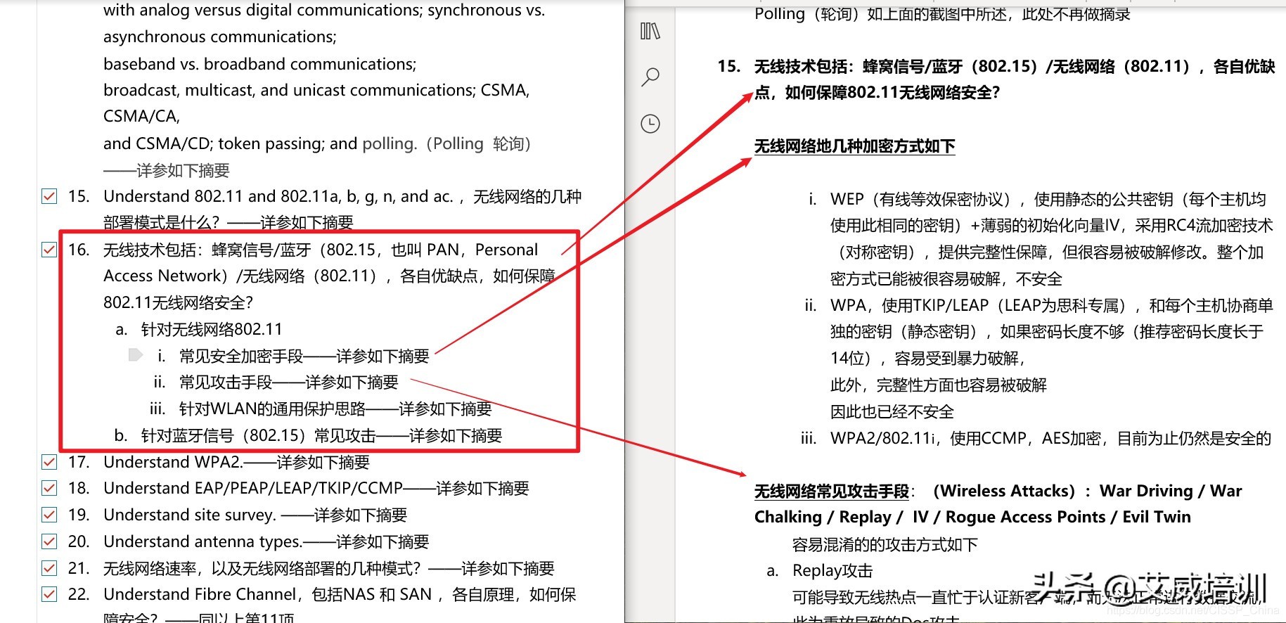国际信息安全CISSP认证考试独家资料：独家笔记