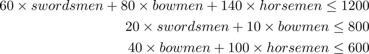 用Python進行線性編程