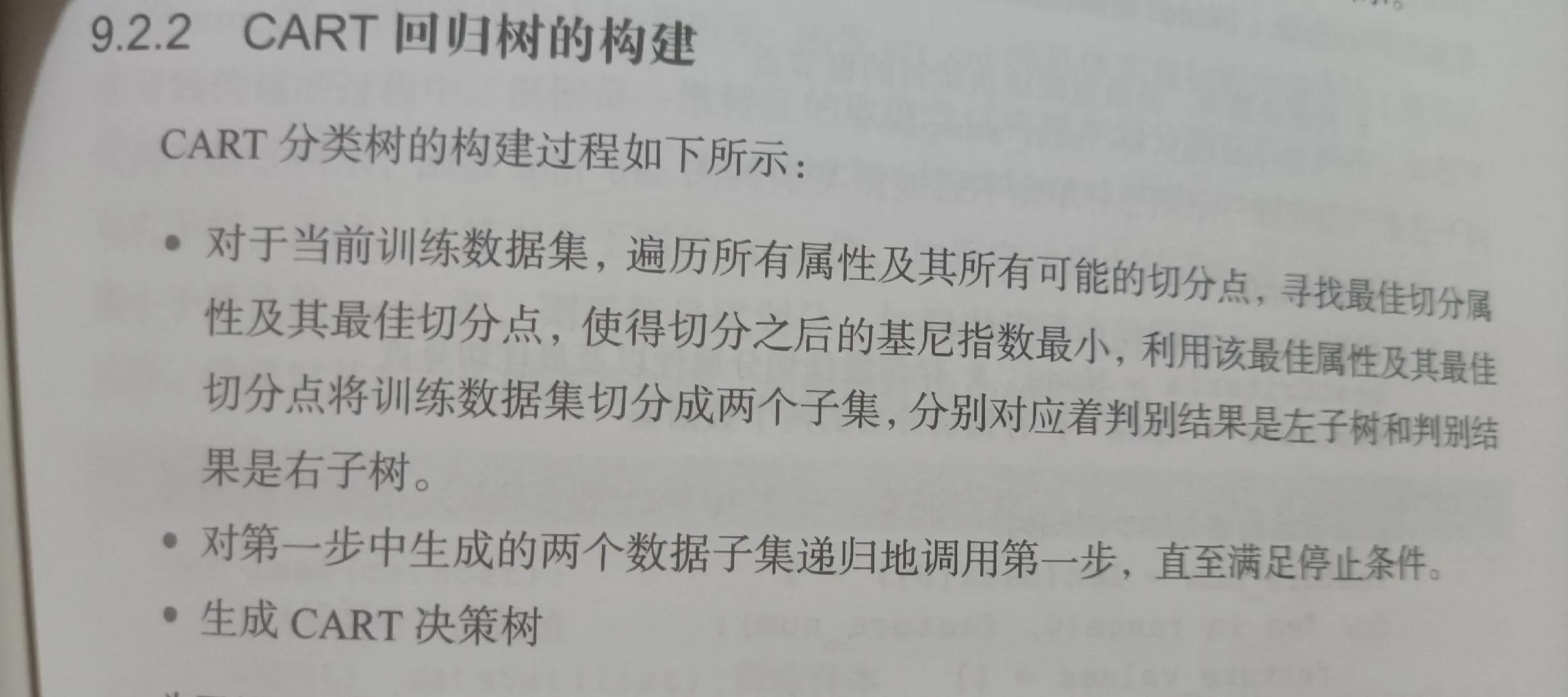 CART树求解回归问题